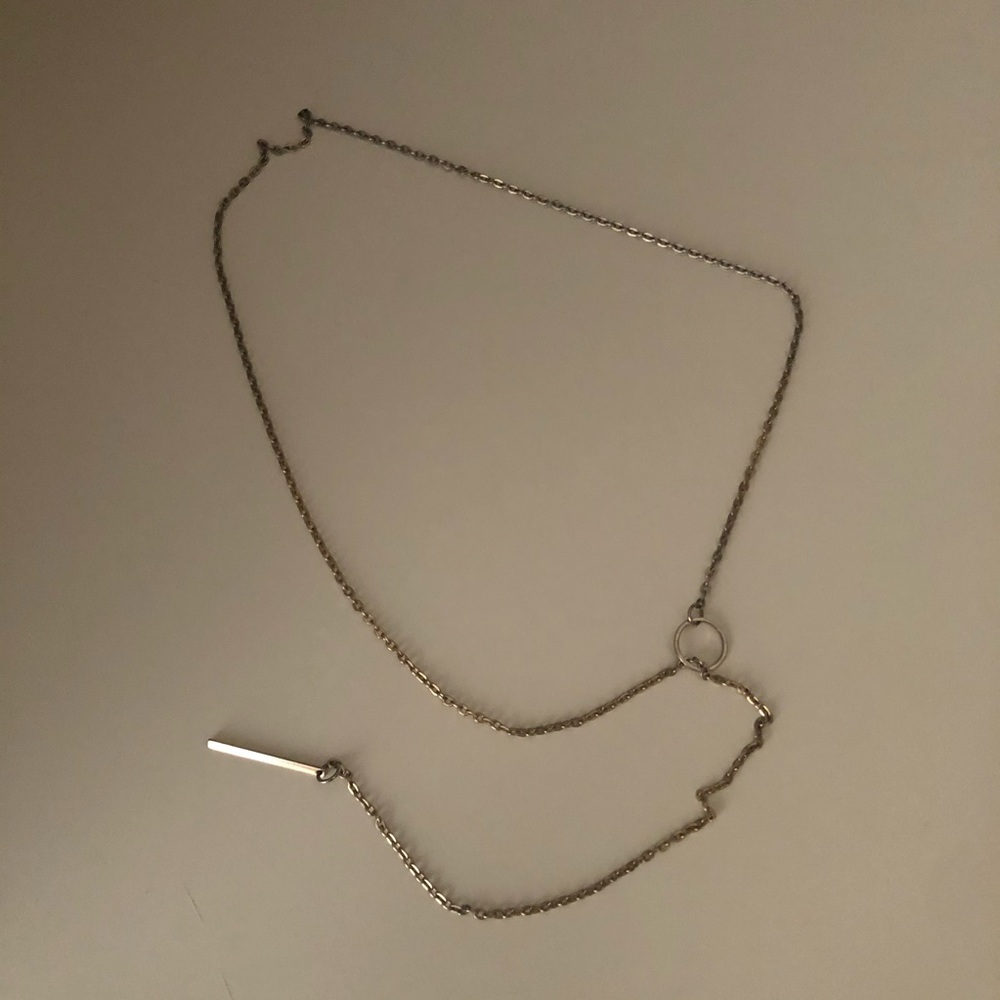 Keyhole necklace